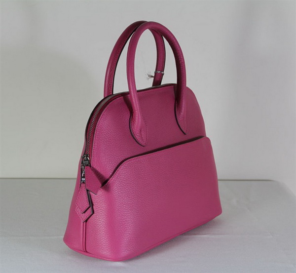 High Quality Replica Hermes Bolide Togo Leather Tote Bag Peach 1923 - Click Image to Close